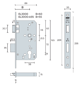 SCHLAGE - Sash Lock Schlage