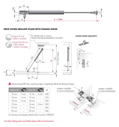 ITALIANA - K12 System  Adjustable (isi 2pcs)