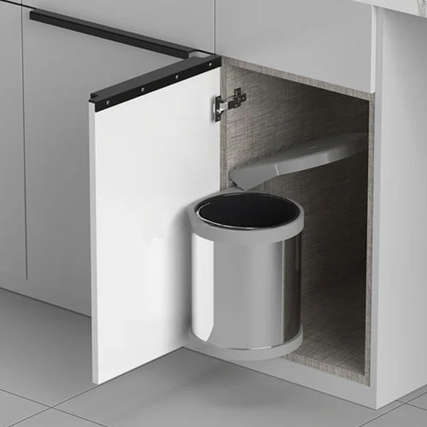 Indobin IDF Compacta Revolving Single Trash Bin 14L Kabinet 400mm Stainless ...