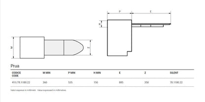 ATIM - Prua Pull-out ironing board