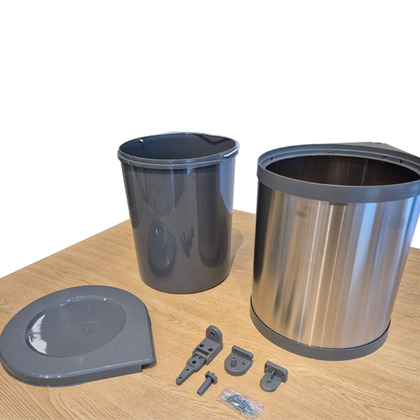 IDF - Compacta Revolving Single Trash Bin 14L