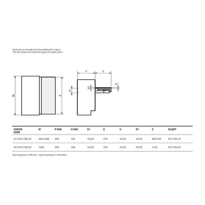 ATIM - Opla +39 Pull-out worktop flush with cabinet top