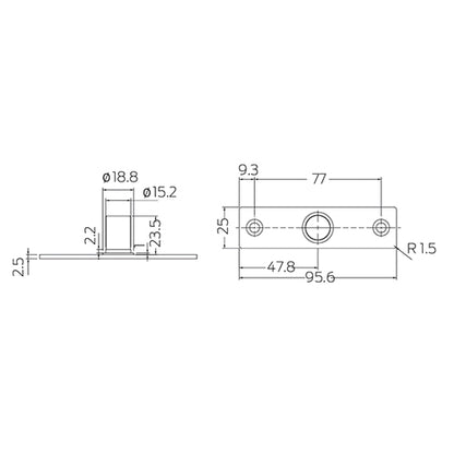 CISA - Patch Fitting PT 24 SS