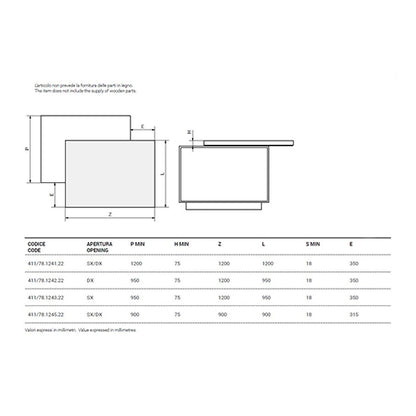 ATIM - Slide Quadrato Sliding snack corner with diagonal opening